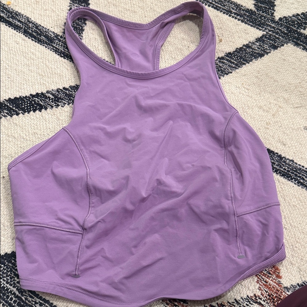 Women's Purple Racerback Tank Top